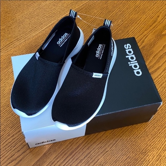 Adidas Women Cloudfoam Lite Racer Slip-on Sneakers - Picture 5 of 11